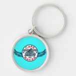 Coureur de Moto Porte-clef