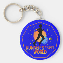Coureur hors de ce monde Keyxhain Porte-clés