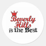 Couronne Beverly Hills Adhésifs Ronds