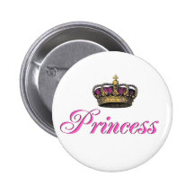 Couronne de princesse dans les roses indien pin's avec agrafe