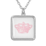 Couronne rose colliers personnalisés