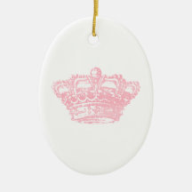 Couronne rose décoration de noël