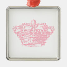 Couronne rose décoration de noël