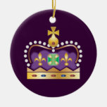 Couronne royale traditionnelle décoration de noël