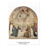 Couronnement de la Vierge par ATF Angelico Cartes Postales