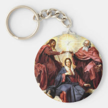 Couronnement de la Vierge Porte-clefs