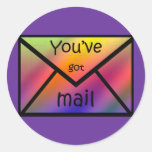 courrier obtenu adhésifs