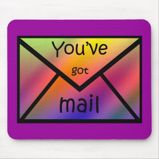 courrier obtenu tapis de souris