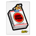 Course chanceuse cartes de vœux