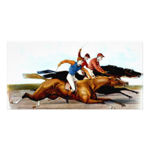 Course de chevaux SUPÉRIEURE d'amour Cartes Avec Photo