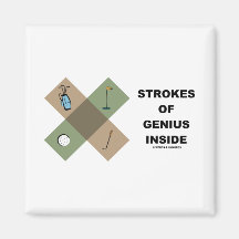 Courses de l'intérieur de génie (motif de croix de magnets pour réfrigérateur