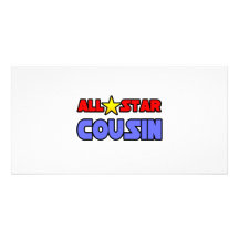 Cousin d'All Star Carte Avec Photo