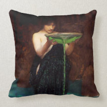 Coussin de Circe Invidiosa de château d'eau
