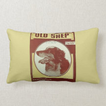 COUSSIN DE "VIEUX SHEP" GRAND POUR LA PIÈCE DE MUS