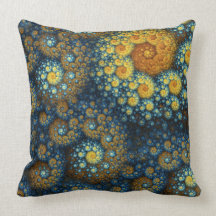 "Coussin d'une nuit étoilée solitaire"