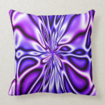 Coussin floral pourpre extraordinaire de Mojo de f oreillers american
