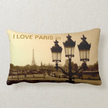Coussin "I LOVE PARIS