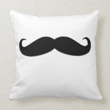 Coussin noir à la mode de MoJo d'Américain de mous