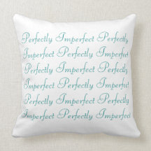 Coussin parfaitement imparfait
