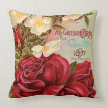 Coussin vintage de MoJo d'Américain de couverture 