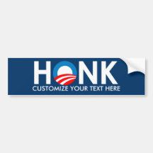 COUTUME ANTI-OBAMA BUMPERSTICKER AUTOCOLLANTS POUR VOITURE