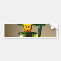 Coutume chinoise Minifig de guerrier de dynastie d Adhésif Pour Voiture