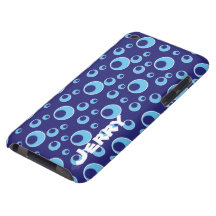 Coutume de cas de contact d'iPod de points de moti Coques Barely There iPod