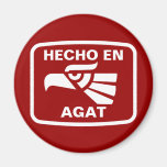 Coutume de personalizado d'en Agat de Hecho person Aimant