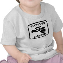 Coutume de personalizado d'en Casper de Hecho pers T-shirts
