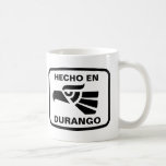 Coutume de personalizado d'en Durango de Hecho per Tasse À Café