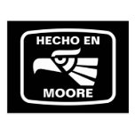 Coutume de personalizado d'en Moore de Hecho perso Cartes Postales