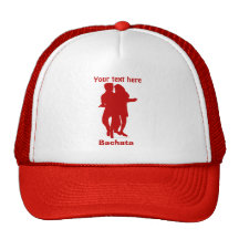 Coutume de silhouette de danseurs de Bachata Bacha Casquette De Camionneur