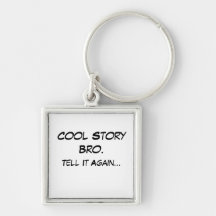 Coutume fraîche Keychain de marchandises de Bro d' Porte-clef