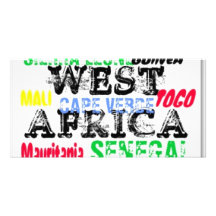 Coutume W.Africa Apparell d'Africankoko Carte Avec Photo