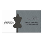 Couture chic de couturière d'ouvrière couturière modèles de cartes de visite