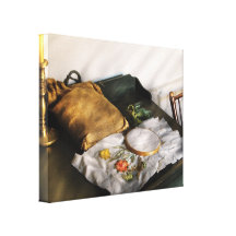 Couture - point d'aiguille impression sur toile
