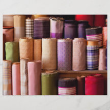 Couture - tissu prospectus personnalisés
