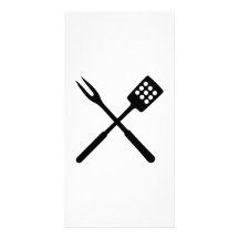 Couverts de barbecue de BBQ Photocarte