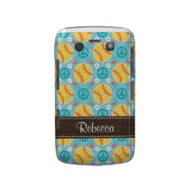 Couverture audacieuse de caisse de Blackberry du b Coque Blackberry