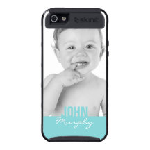 Couverture bleue de l'iPhone 5 de photo faite sur 