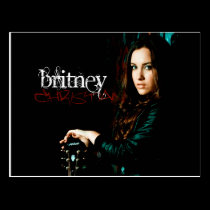 Couverture CD chrétienne de Britney cartes postales