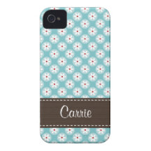 Couverture de cas de l'iPhone 4 de marguerite de r Coques iPhone 4 Case-Mate