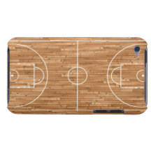 Couverture de cas de terrain de basket coque barely there iPod
