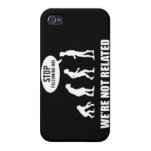 Couverture de l'humour iphone5 d'évolution coques iPhone 4