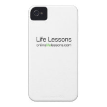 Couverture d'iPhone de leçons de la vie Coque iPhone 4 Case-Mate