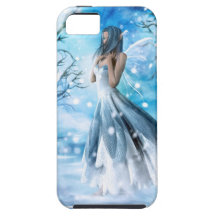 Couverture féerique d'iPhone de neige Coques iPhone 5 Case-Mate