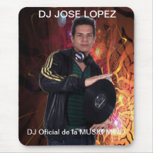 Couverture pour souris DJ JOSÉ LOPEZ Tapis De Souris