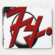 Couverture pour souris Logo Sie7e ET Point Tapis De Souris