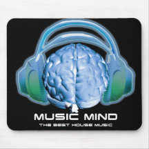 Couverture pour souris MUSIC MIND Tapis De Souris