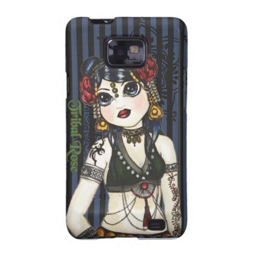 Couverture rose de galaxie de Samsung de danseuse  Coques Galaxy S2